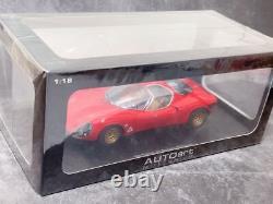 1/18 Autoart Alfa Romeo Tipo33 Stradale Prototype 1967 Tipo