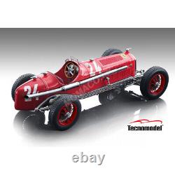 1/18 Tecnomodel Alfa Romeo P3 Tipo B N° 24 Tazio Nuvolari Gp Italy 1932 1er