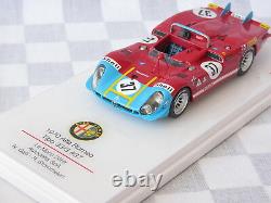 1/43 1970 ALFA ROMEO LE MANS 24 Hr TIPO 33/3 #37 TSM 144313