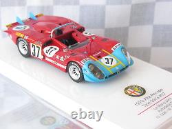 1/43 1970 ALFA ROMEO LE MANS 24 Hr TIPO 33/3 #37 TSM 144313