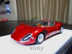 1/43 Dmh Alfa Romeo Tipo 33/2 Stradale Rosso Formule 07Red /Metallic Red