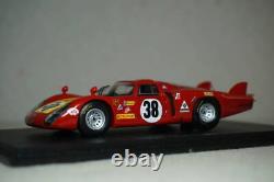 1 43 Le Mans Autodelta Spark Alfa Romeo Tipo 33 2 38 1968 Le Mans 24h 5th Alf