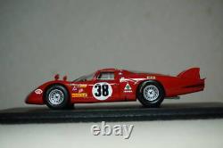 1 43 Le Mans Autodelta Spark Alfa Romeo Tipo 33 2 38 1968 Le Mans 24h 5th Alf