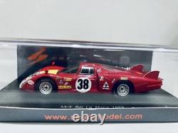 1/43 Spark Alfa Romeo Tipo 33/2 38 C. Facetti-S. Dini 5Th Le Mans 1968