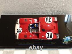 1/43 TSM 124307 R. PETERSON 1971 ALFA ROMEO TIPO 33/3 #30 WATKINS GLEN 6hr WINNER