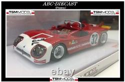 1/43 TSM 144310 ALFA ROMEO TYPE 33/3, N° 32, 12H Sebring 1971, Henri Pescarolo