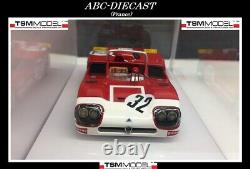 1/43 TSM 144310 ALFA ROMEO TYPE 33/3, N° 32, 12H Sebring 1971, Henri Pescarolo