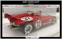 1/43 TSM 144310 ALFA ROMEO TYPE 33/3, N° 32, 12H Sebring 1971, Henri Pescarolo