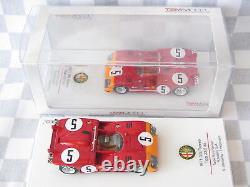 1/43 Tsm 124306 1971 Alfa Romeo Tipo 33/3 # 5 Targa Florio Winner