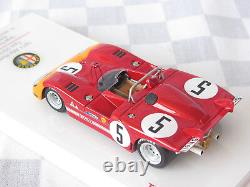 1/43 Tsm 124306 1971 Alfa Romeo Tipo 33/3 # 5 Targa Florio Winner