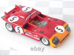 1/43 Tsm 124306 1971 Alfa Romeo Tipo 33/3 # 5 Targa Florio Winner