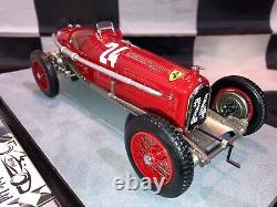 118 Tecnomodels TEC18266C Nuvolari Alfa Romeo P3 Box Type #24 Italian GP 1932