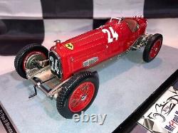 118 Tecnomodels TEC18266C Nuvolari Alfa Romeo P3 Tipo B #24 Italian GP 1932