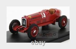 143 Rio Alfa Romeo P3 Tipo B #14 Winner Pau Gp 1935 T. Nuvolari Red RIO4638 MMC