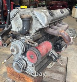 1956 Alfa Romeo 1900 Super 1.9L Tipo 1306 Twin Cam Complete Engine Core Turns