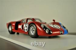 1968 Alfa Romeo Tipo 33/2 race car Daytona 24 Andretti Bianchi TSM 118 Box