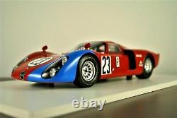 1968 Alfa Romeo Tipo 33/2 race car Daytona 24 Andretti Bianchi TSM 118 Box