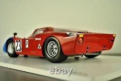 1968 Alfa Romeo Tipo 33/2 race car Daytona 24 Andretti Bianchi TSM 118 Box