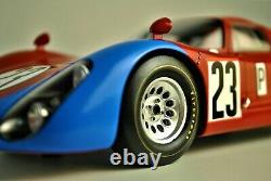 1968 Alfa Romeo Tipo 33/2 race car Daytona 24 Andretti Bianchi TSM 118 Box