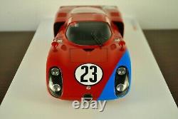 1968 Alfa Romeo Tipo 33/2 race car Daytona 24 Andretti Bianchi TSM 118 Box