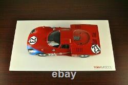 1968 Alfa Romeo Tipo 33/2 race car Daytona 24 Andretti Bianchi TSM 118 Box