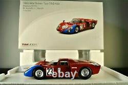 1968 Alfa Romeo Tipo 33/2 race car Daytona 24 Andretti Bianchi TSM 118 Box