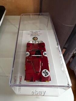 1970 ALFA ROMEO TYPE 33/3 #36 24 Hours of Du Mans 1/43 TSM Model TSM144312