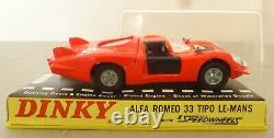 1970's Dinky Toys Alfa Romeo 33 Tipo Le Mans Sports Racing Car No. 210