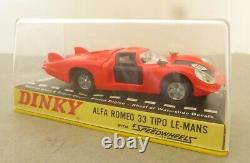 1970's Dinky Toys Alfa Romeo 33 Tipo Le Mans Sports Racing Car No. 210