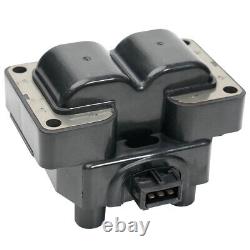 2X Ignition Coil+8 PLUG For FIAT LANCIA ALFA ROMEO CITROEN FERRARI FSO Sw 597053