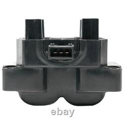 2X Ignition Coil+8 PLUG For FIAT LANCIA ALFA ROMEO CITROEN FERRARI FSO Sw 597053