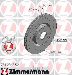 2x BRAKE DISC FOR FIAT TIPO/COUPE/MULTIPLA/PUNTO ALFA ROMEO 145/146 LANCIA