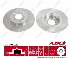 2x Brake Disc for LANCIA FIAT ALFA ROMEOUNO, Y10, TIPO, 500 C, BRAVA, 08.5086.14