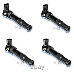 4 X Ignition Coil BREMI Fits FIAT IVECO MAZDA LANCIA ABARTH VAUXHALL 1208108