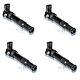 4 X Ignition Coil Bremi Fits Fiat Iveco Mazda Lancia Abarth Vauxhall 1208108