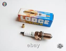 4x Genuine Spica Golden Lodge 2hldr Spark Plugs Alfa Romeo Spider Giulia Alfetta
