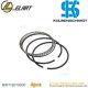 4x New Piston Ring Kit For Opel Fiat Vauxhall Chevrolet Alfa Romeo Kolbenschmidt