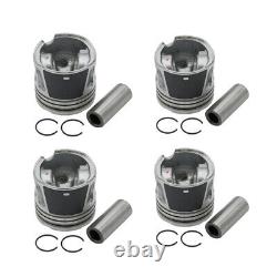 4x Pistons STD for Opel Fiat 1.3 CDTi Euro 5 7120190000 NE