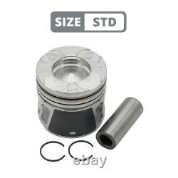 4x Pistons STD for Opel Fiat 1.3 CDTi Euro 5 7120190000 NE