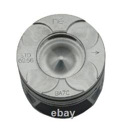 4x Pistons STD for Opel Fiat 1.3 CDTi Euro 5 7120190000 NE