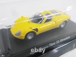 51? N Kyosho Circle K Sunkus Alfa Romeo Minicar Collection TZ2 SZ TIPO33 Set of