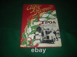 ALFA ROMEO BOOKS BOOK TYPE SINGLE-SEATER WITH AUTOGRAPH LUIGI FUSI NEW new