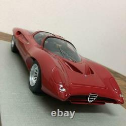 Aiq 1/18 Alfa Romeo Tipo 33 World Limited Sports Car Model Red Genuine Used F/s