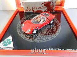 Alfa Romeo 1968 Tipo 33 Stradale Minichamps Ltd. Edition with Alfa Romeo Pin