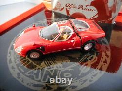 Alfa Romeo 1968 Tipo 33 Stradale Minichamps Ltd. Edition with Alfa Romeo Pin