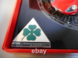 Alfa Romeo 1968 Tipo 33 Stradale Minichamps Ltd. Edition with Alfa Romeo Pin