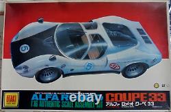 Alfa Romeo 33 1968 Otaki Plastic 1/16 Model Kit Sealed Bags & Motor