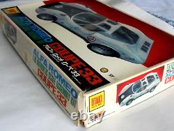 Alfa Romeo 33 1968 Otaki Plastic 1/16 Model Kit Sealed Bags & Motor