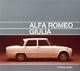 Alfa Romeo Giulia Tipo 105 (limousine Ti Super 1300 1600 S Nuova) Buch Book