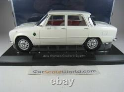 Alfa Romeo Julia Ti Super 1963 1/18 Norev (white)